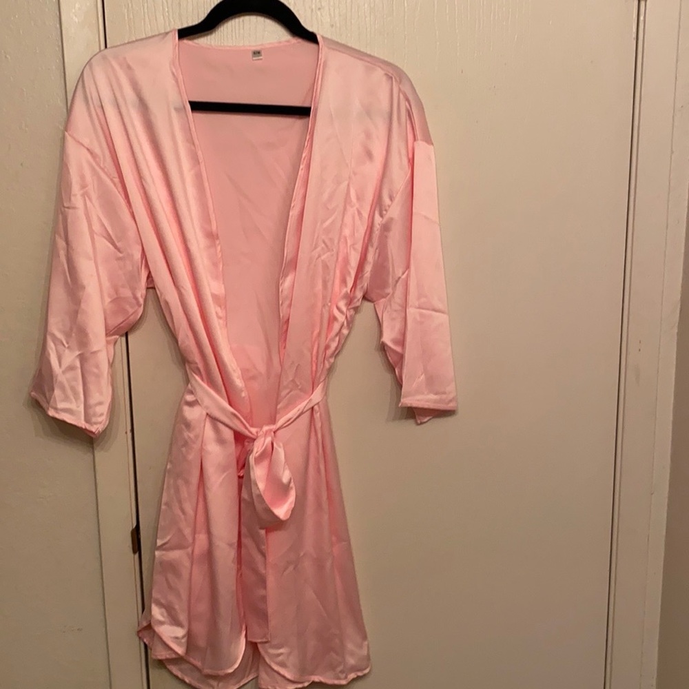 Pink robe